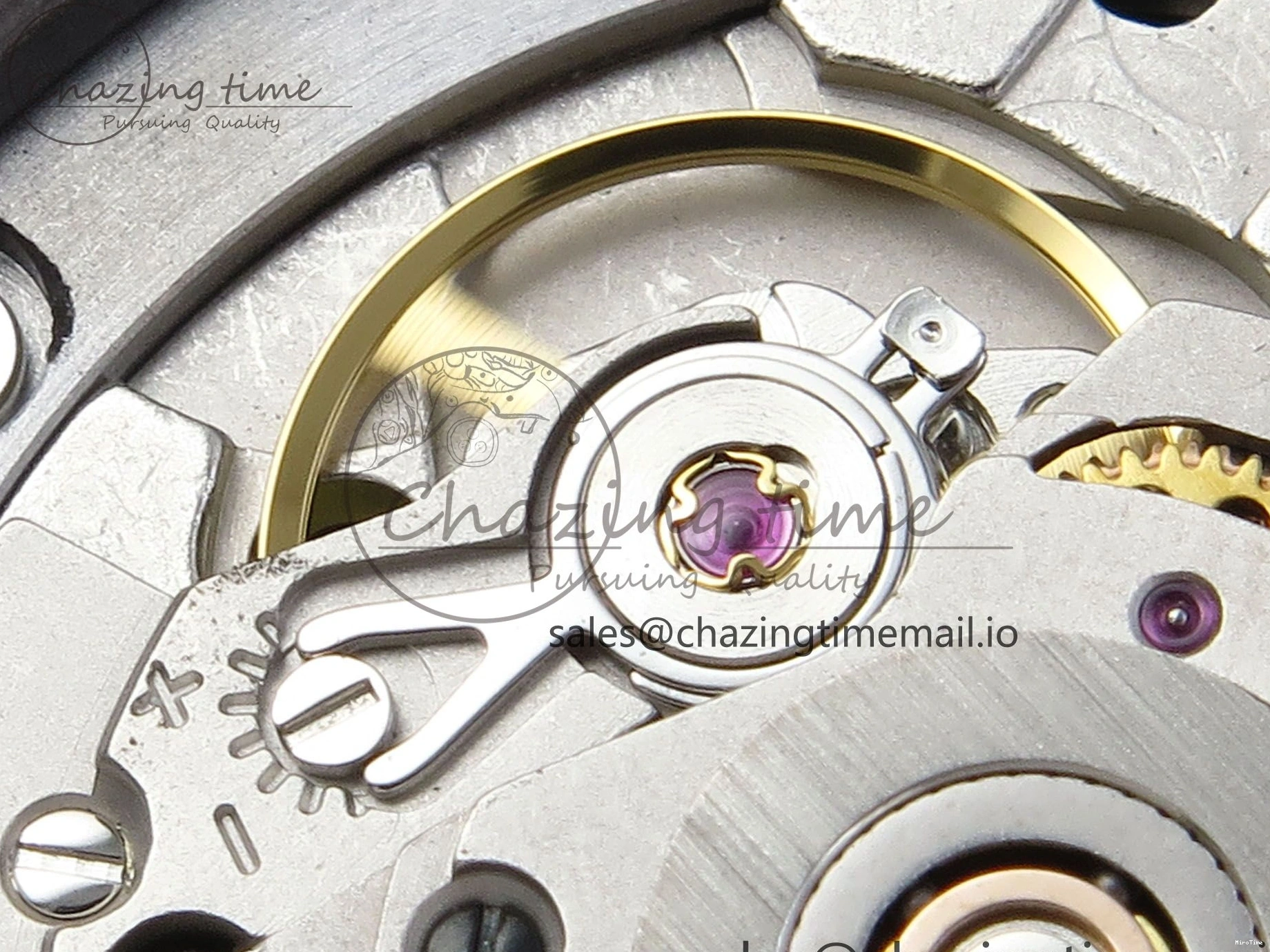 MiroTime 0409 Seasonal DayDate 40 SS QF 1:1 Best Edition Blue Black Dial Diamonds Bezel on President Bracelet A2836 V5 (Gain Weight) 482